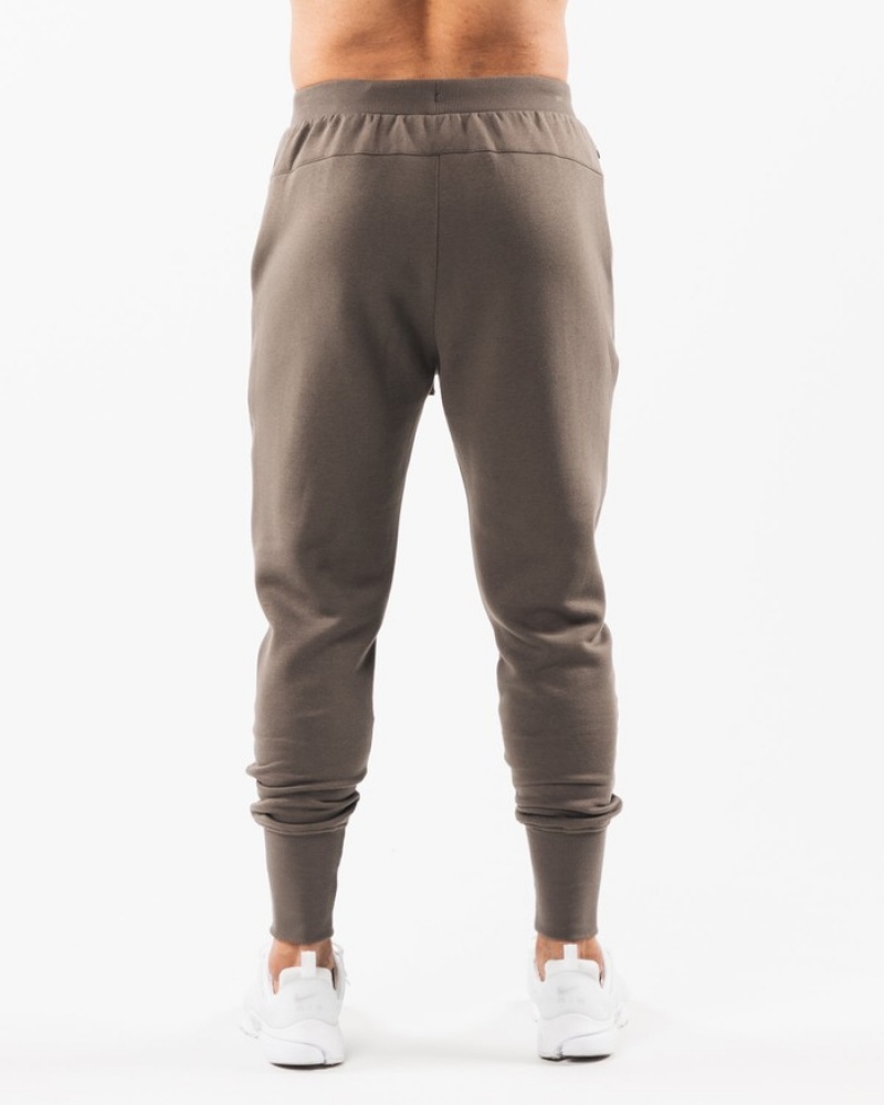 Pantaloni Jogger Barbati Alphalete Academy Club Gri Maro | 753029-OXK