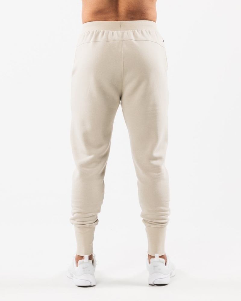 Pantaloni Jogger Barbati Alphalete Academy Club Bej | 954360-TJO