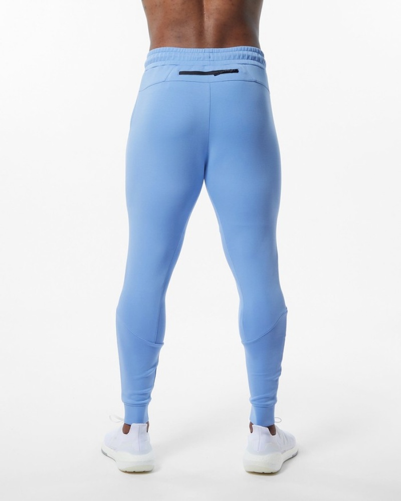 Pantaloni Jogger Barbati Alphalete ELMTS Cuffed Albastri Deschis | 104937-XJQ