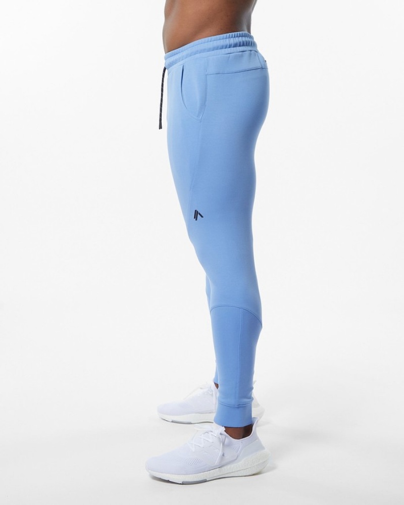 Pantaloni Jogger Barbati Alphalete ELMTS Cuffed Albastri Deschis | 104937-XJQ