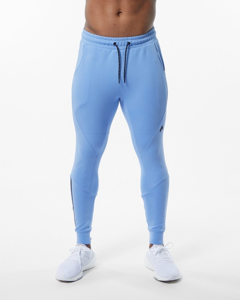 Pantaloni Jogger Barbati Alphalete ELMTS Cuffed Albastri Deschis | 104937-XJQ