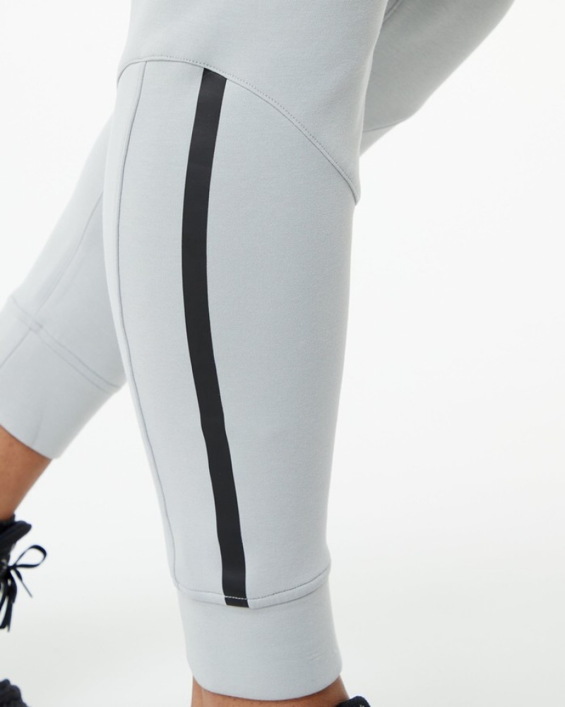 Pantaloni Jogger Barbati Alphalete ELMTS Cuffed Gri | 415978-TGZ