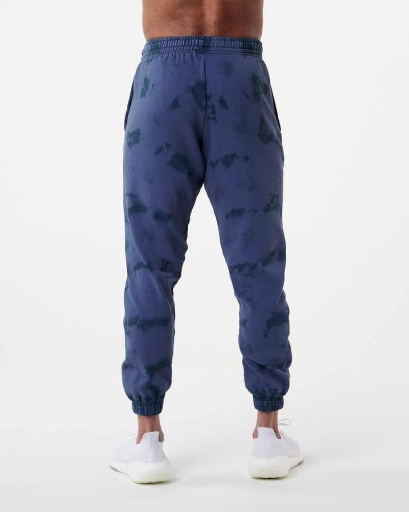 Pantaloni Jogger Barbati Alphalete HCTS Albastri | 134590-XWU