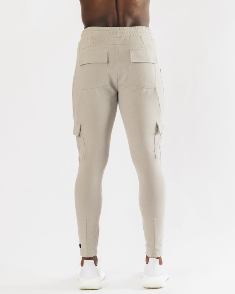 Pantaloni Jogger Barbati Alphalete Identity Cargo Gri | 359280-KPC