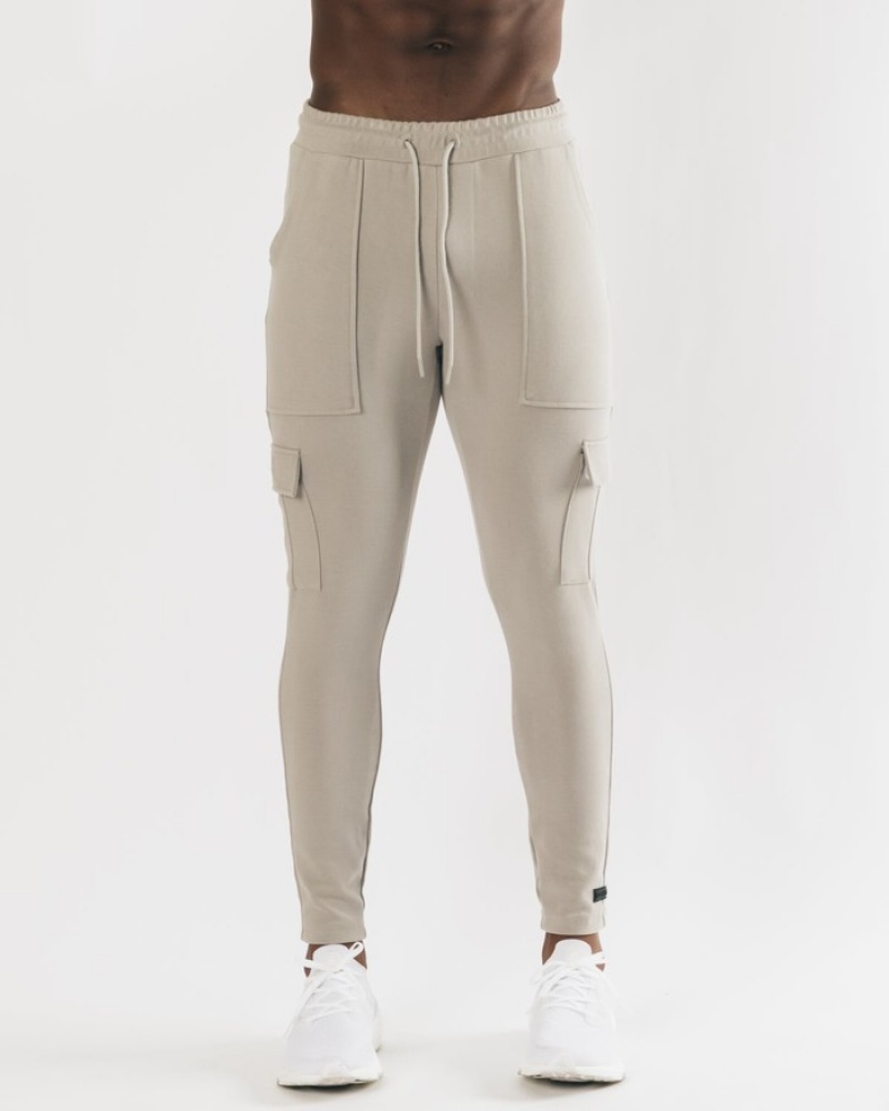 Pantaloni Jogger Barbati Alphalete Identity Cargo Gri | 359280-KPC