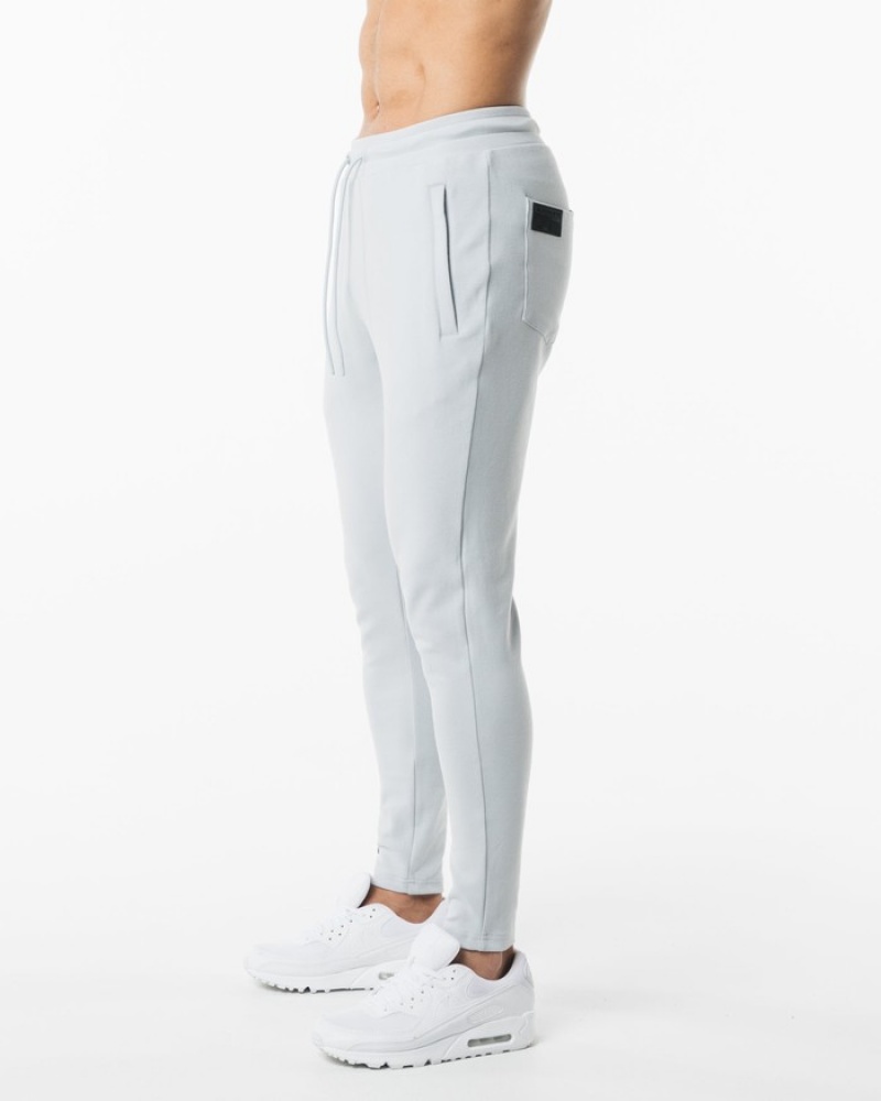 Pantaloni Jogger Barbati Alphalete Identity Gri | 687902-DCL