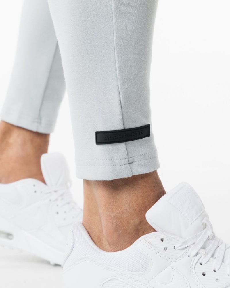 Pantaloni Jogger Barbati Alphalete Identity Gri | 687902-DCL