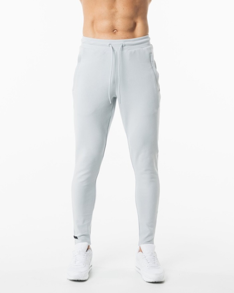 Pantaloni Jogger Barbati Alphalete Identity Gri | 687902-DCL