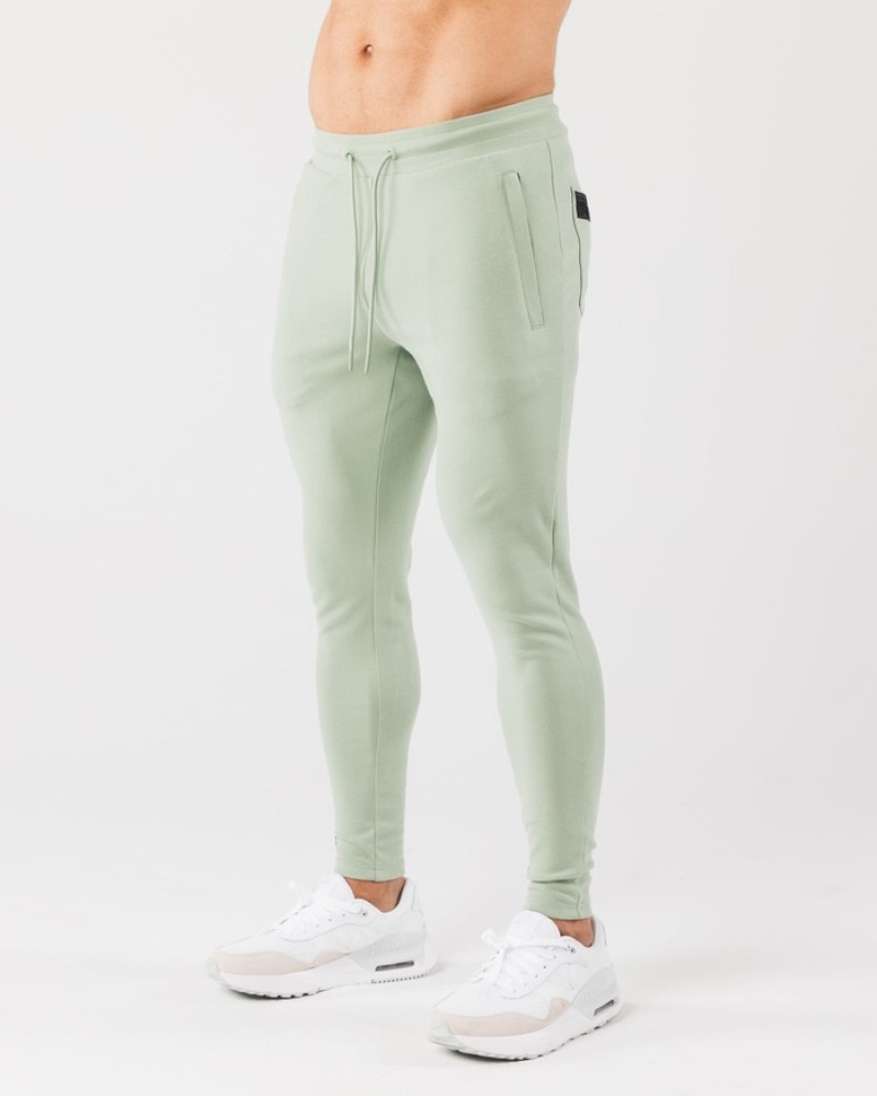 Pantaloni Jogger Barbati Alphalete Identity Masline Verzi | 123405-WHB