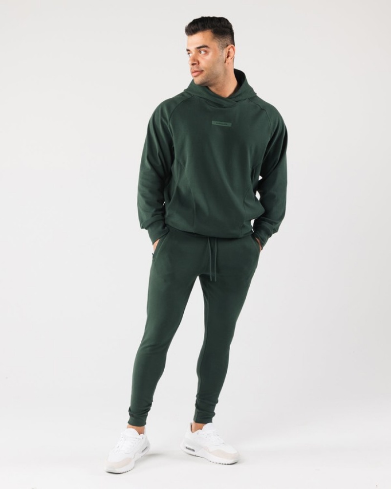 Pantaloni Jogger Barbati Alphalete Identity Verzi | 630278-PGQ