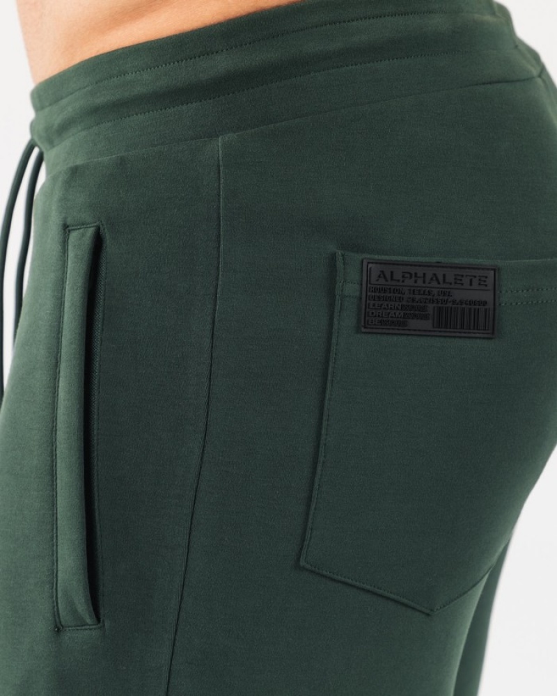 Pantaloni Jogger Barbati Alphalete Identity Verzi | 630278-PGQ