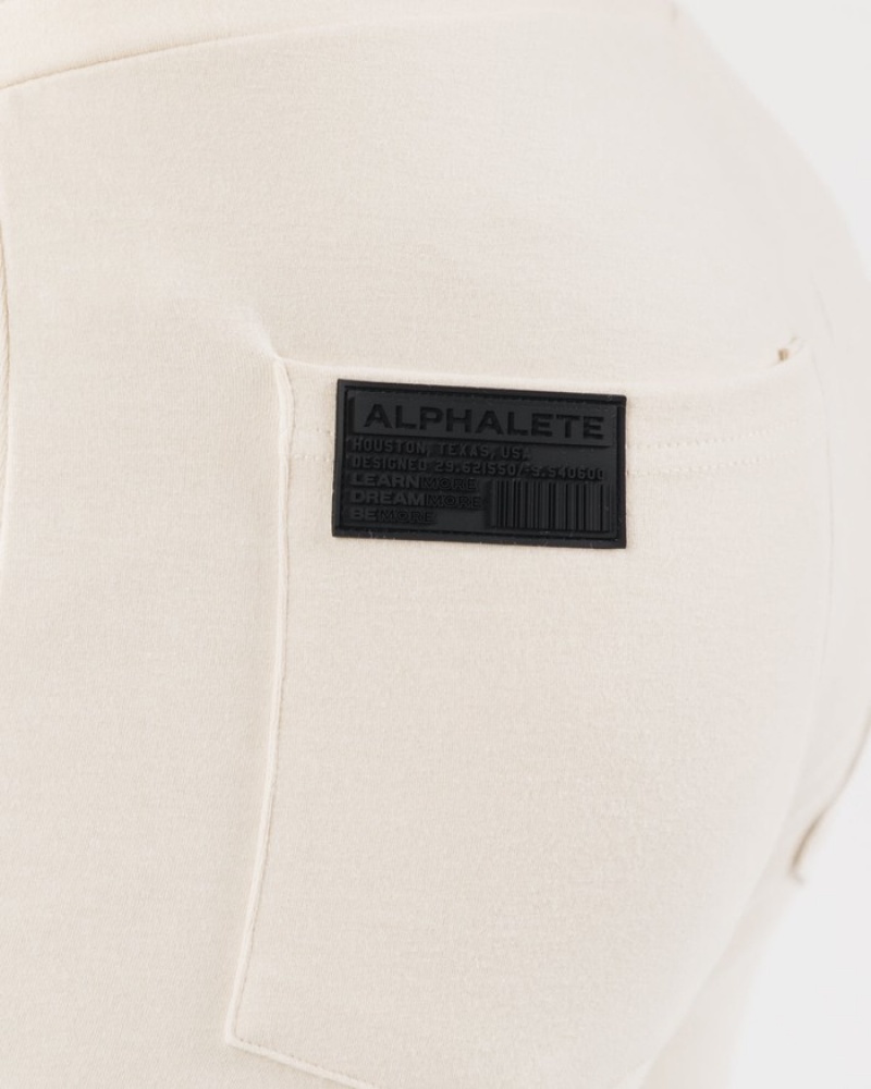 Pantaloni Jogger Barbati Alphalete Identity Albi | 795234-RLQ