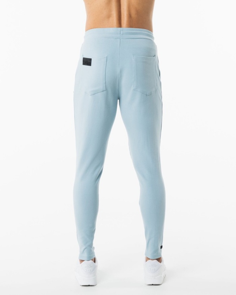 Pantaloni Jogger Barbati Alphalete Identity Albastri | 058193-RHB