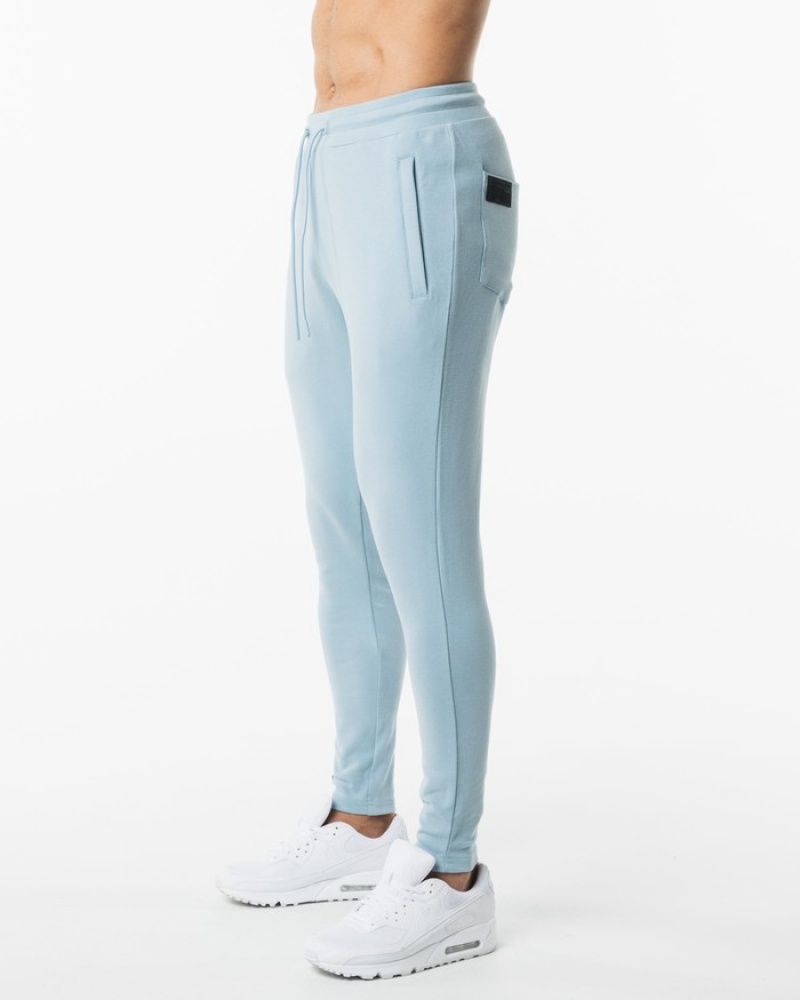 Pantaloni Jogger Barbati Alphalete Identity Albastri | 058193-RHB