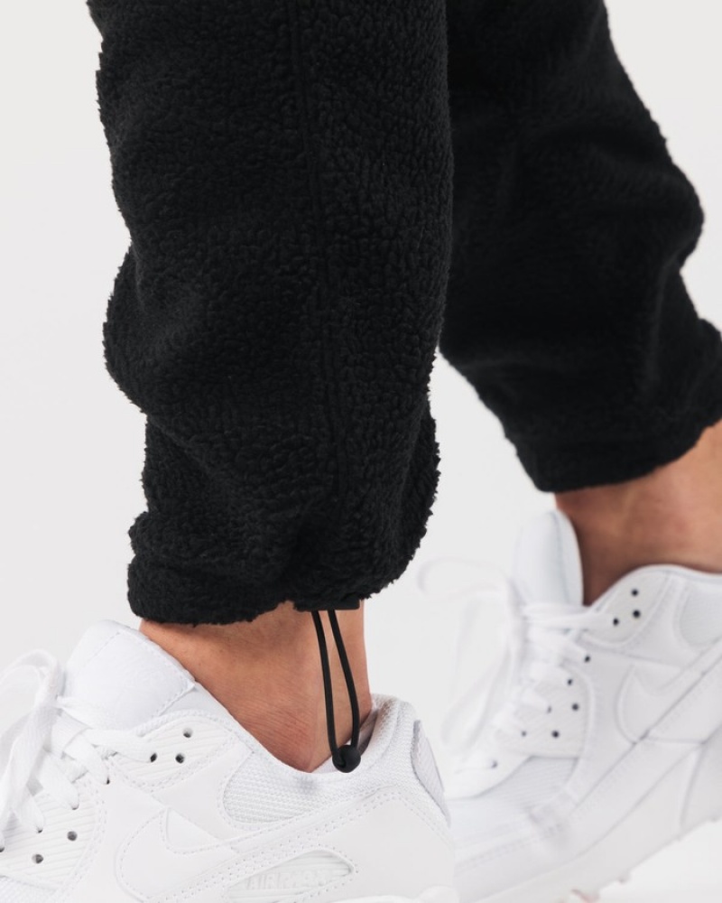 Pantaloni Jogger Barbati Alphalete King Negrii | 130724-FUN