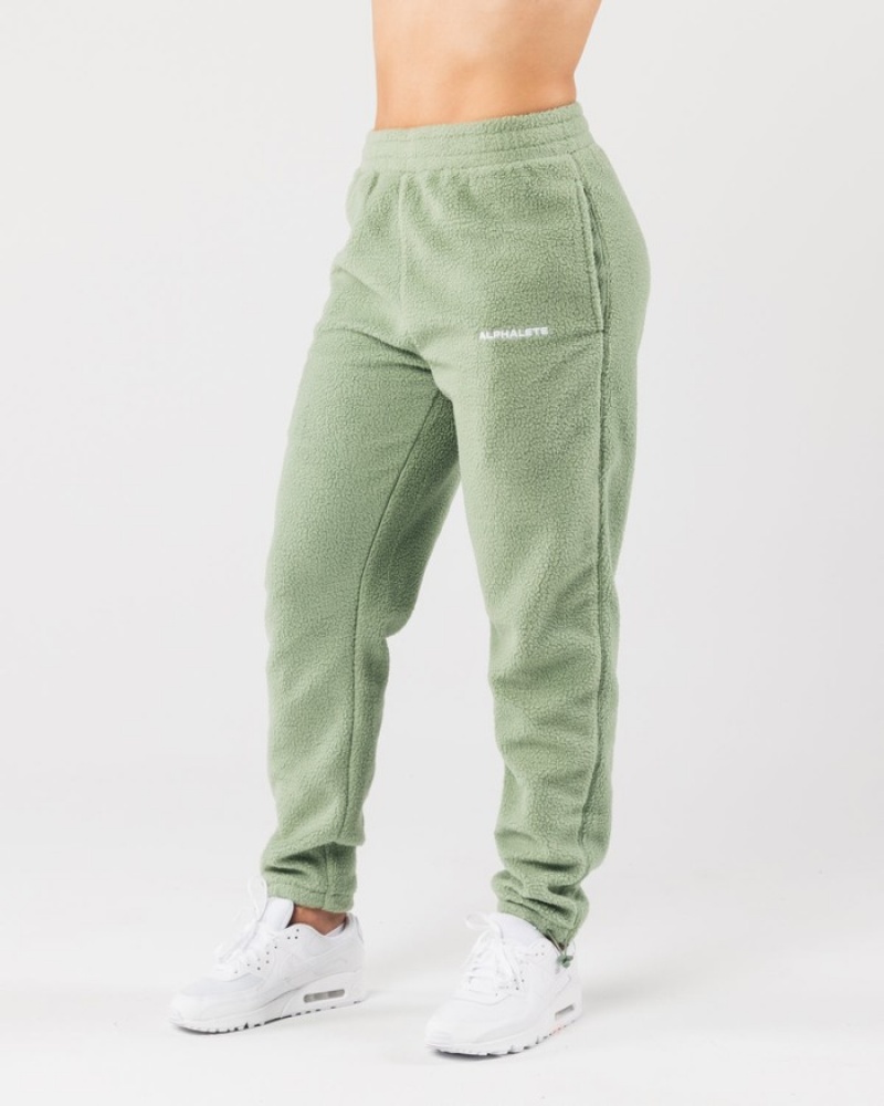 Pantaloni Jogger Barbati Alphalete King Masline Verzi | 302748-CBA