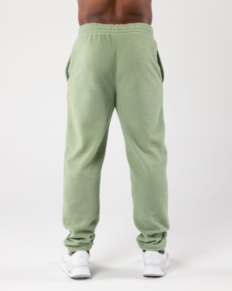Pantaloni Jogger Barbati Alphalete King Masline Verzi | 302748-CBA