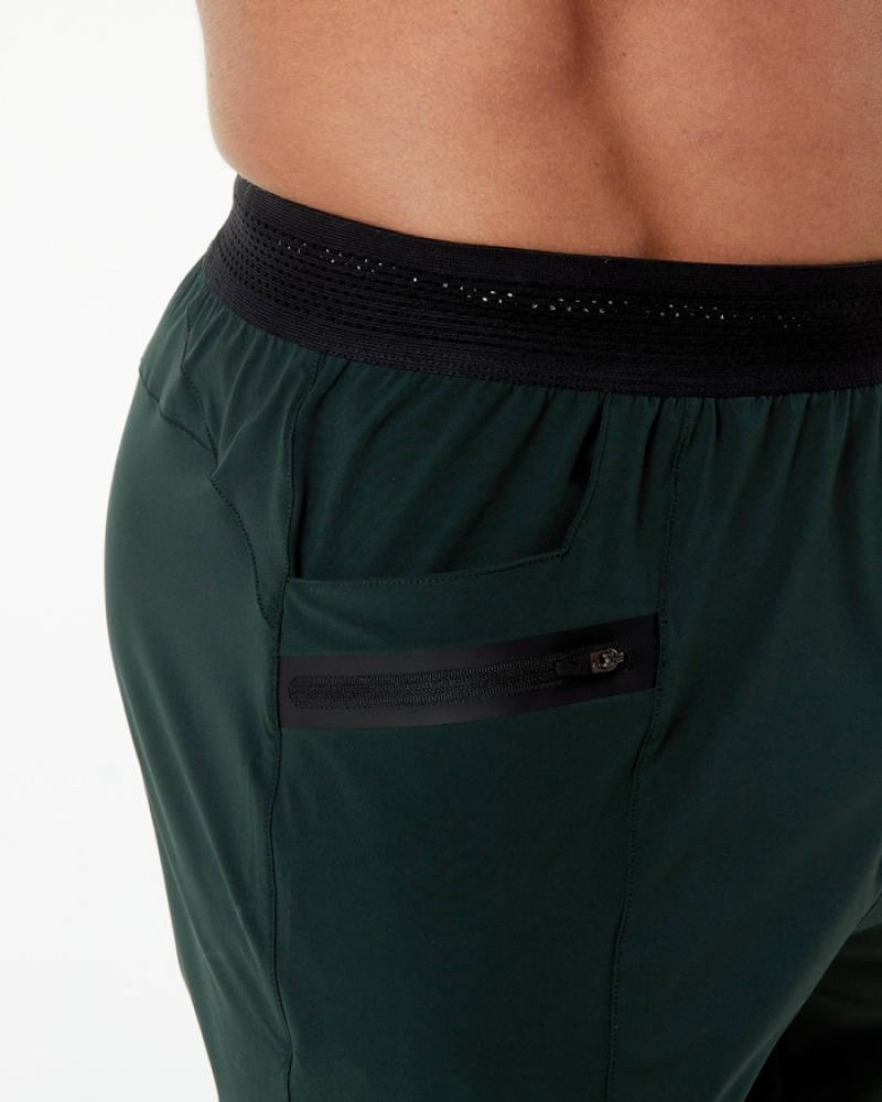 Pantaloni Jogger Barbati Alphalete Studio Verzi | 851209-QYF