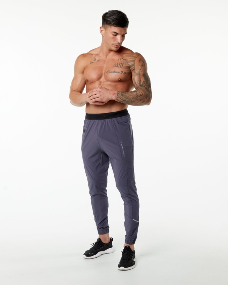 Pantaloni Jogger Barbati Alphalete Studio Violet | 792815-TGN