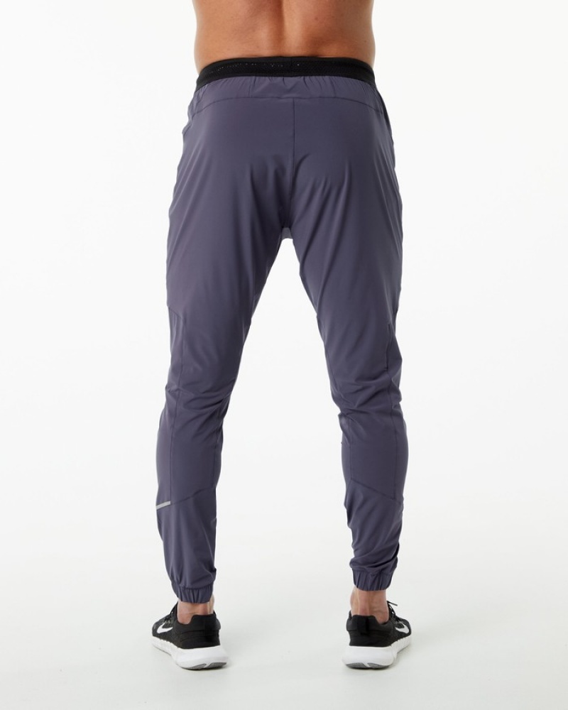 Pantaloni Jogger Barbati Alphalete Studio Violet | 792815-TGN