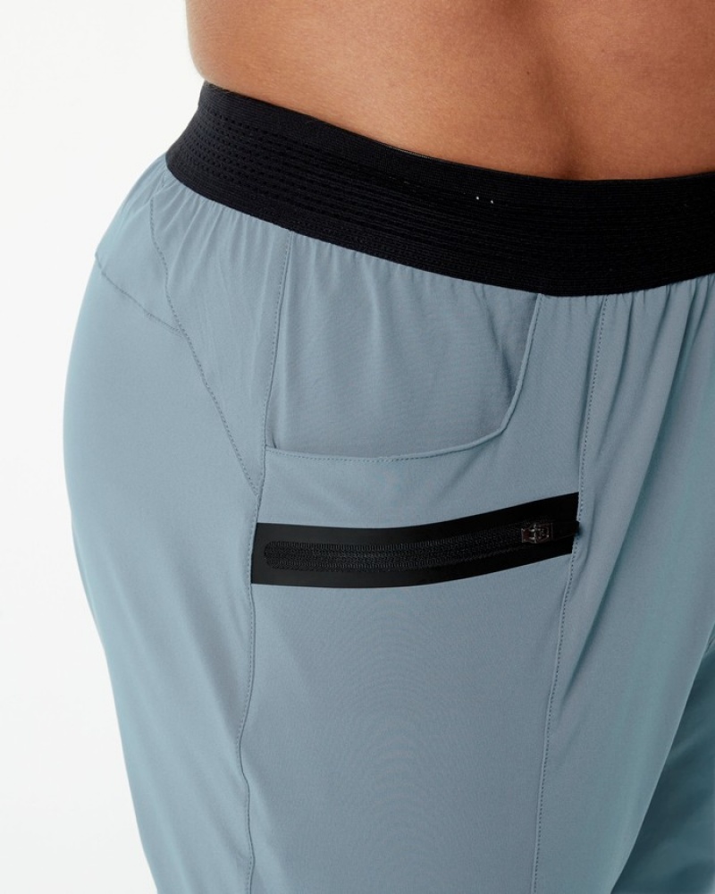 Pantaloni Jogger Barbati Alphalete Studio Albastri | 271305-XOU