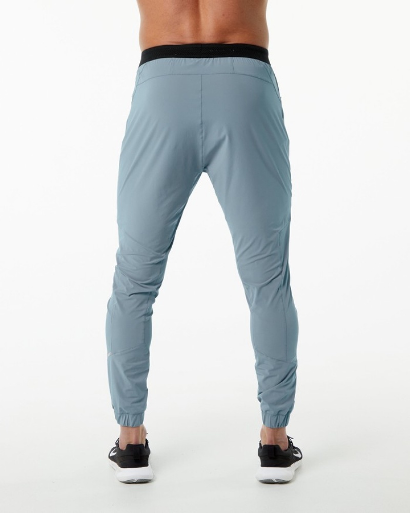 Pantaloni Jogger Barbati Alphalete Studio Albastri | 271305-XOU
