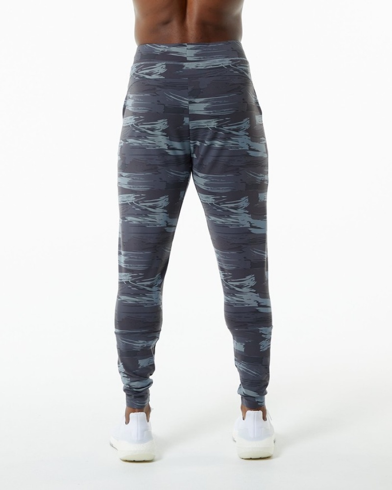 Pantaloni Jogger Barbati Alphalete Trace Camuflaj | 217549-FQU