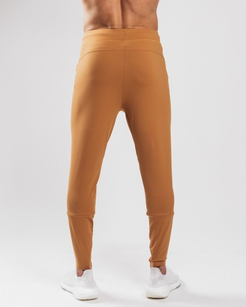 Pantaloni Jogger Barbati Alphalete Trace Maro | 916027-JMY