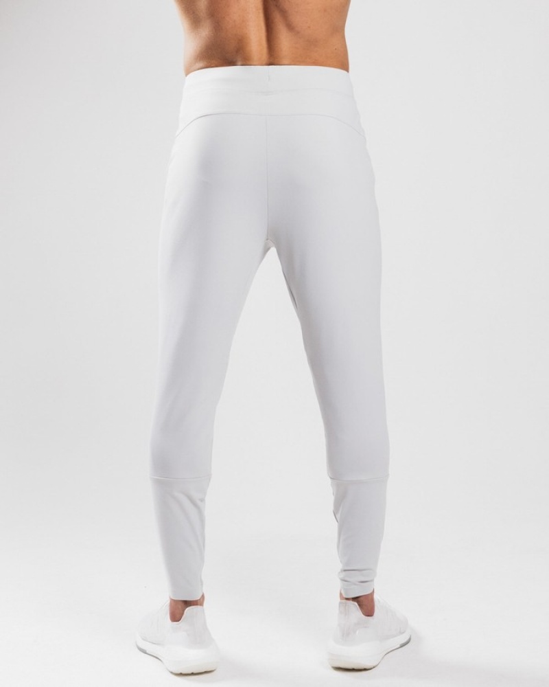 Pantaloni Jogger Barbati Alphalete Trace Argintii | 586437-IBS