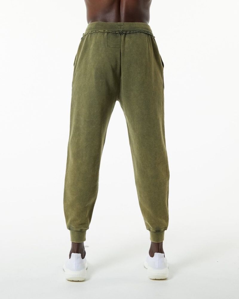 Pantaloni Jogger Barbati Alphalete Very Terry Verzi | 598643-IJA