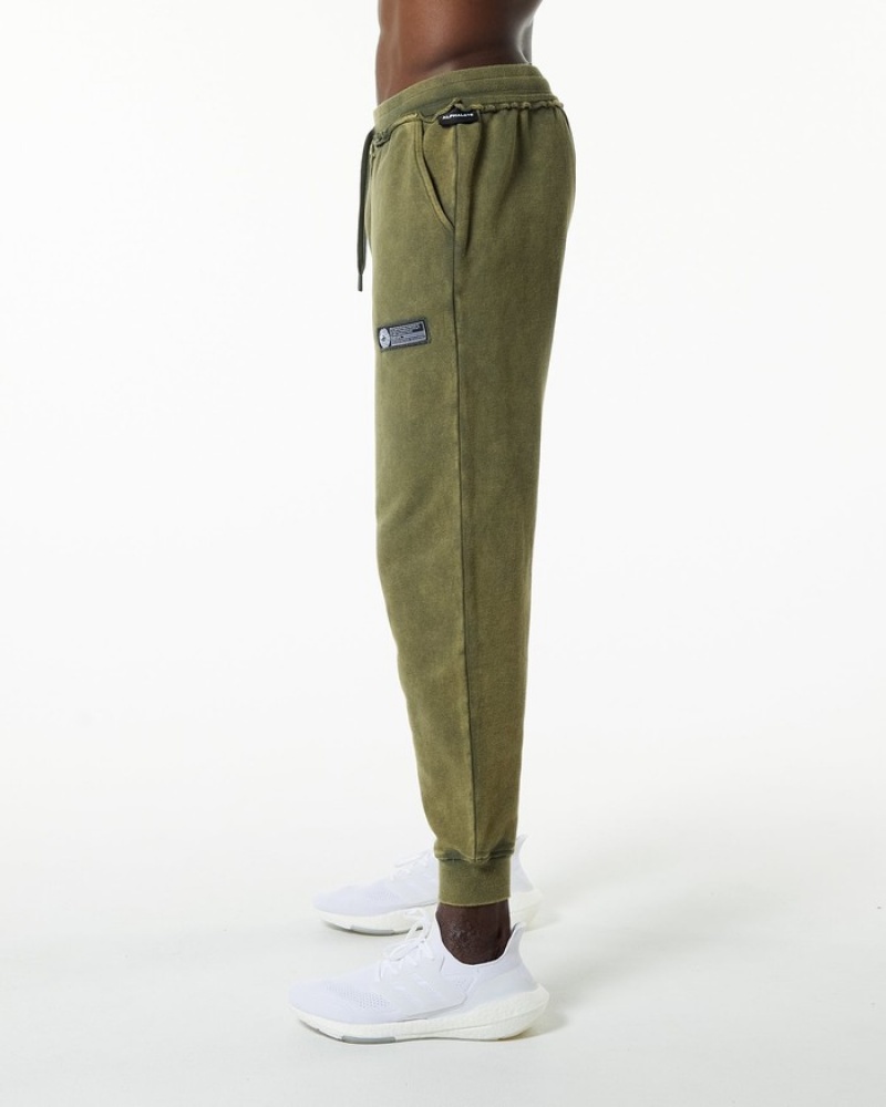Pantaloni Jogger Barbati Alphalete Very Terry Verzi | 598643-IJA