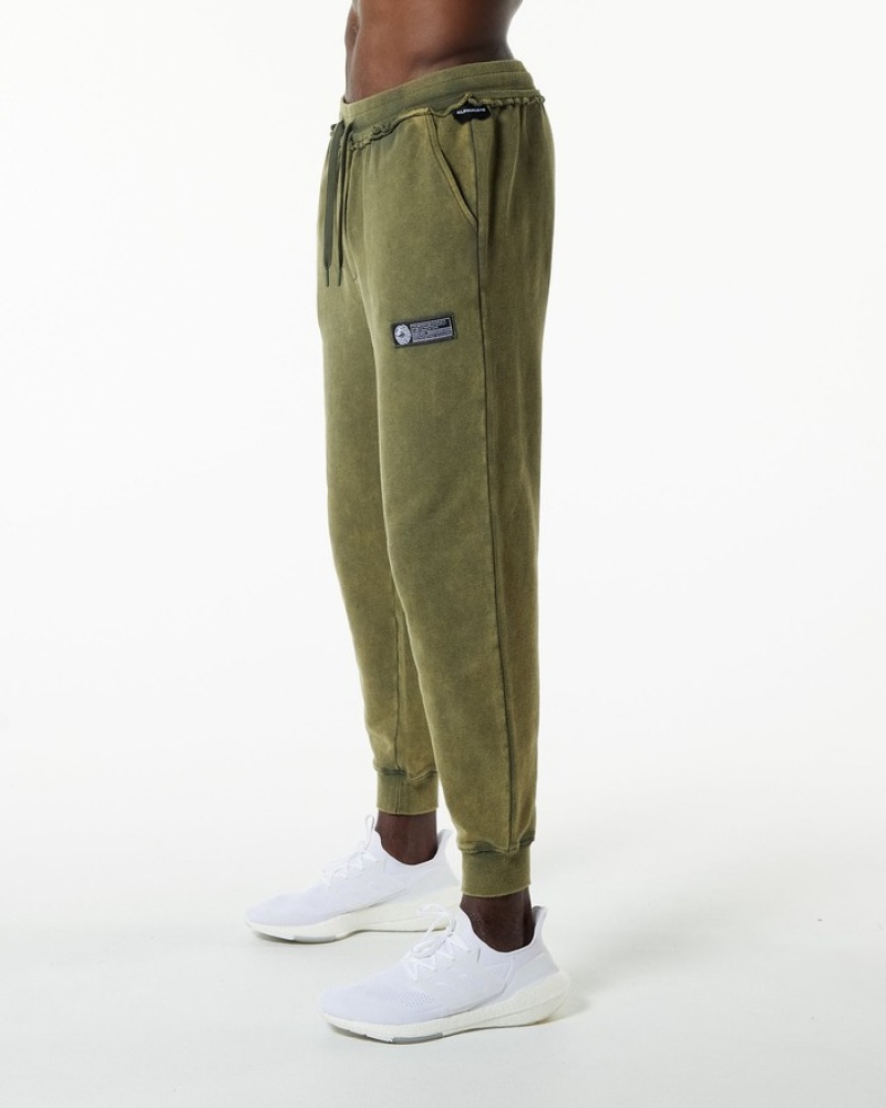 Pantaloni Jogger Barbati Alphalete Very Terry Verzi | 598643-IJA