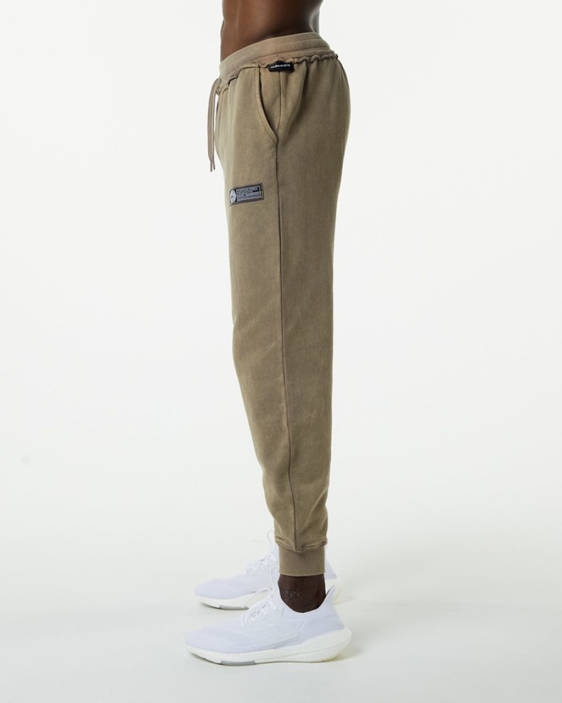 Pantaloni Jogger Barbati Alphalete Very Terry Gri | 593704-YOM