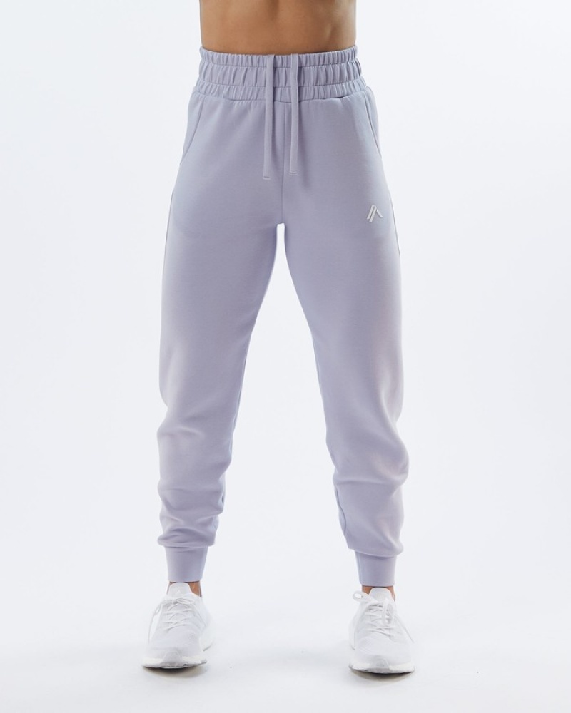 Pantaloni Jogger Dama Alphalete ELMTS Cuffed Violet | 750394-YXF