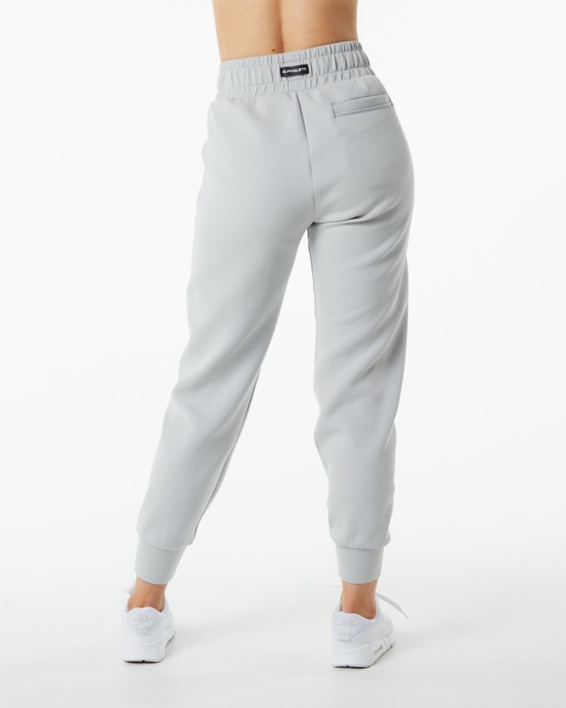 Pantaloni Jogger Dama Alphalete ELMTS Cuffed Gri | 951240-LTC