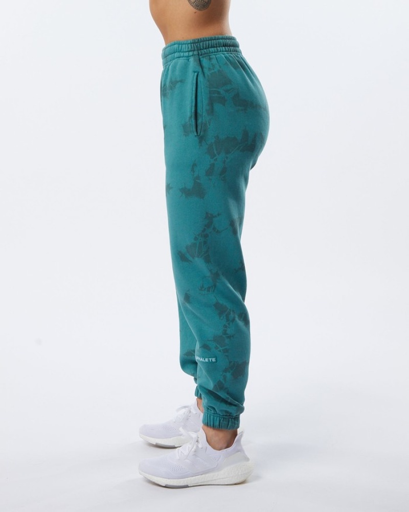 Pantaloni Jogger Dama Alphalete HCTS Albastri | 712084-GXY