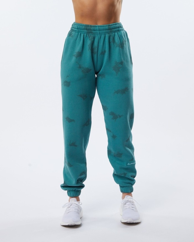 Pantaloni Jogger Dama Alphalete HCTS Albastri | 712084-GXY