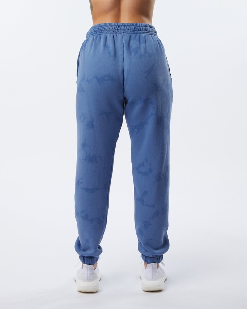 Pantaloni Jogger Dama Alphalete HCTS Albastri | 681547-TPL