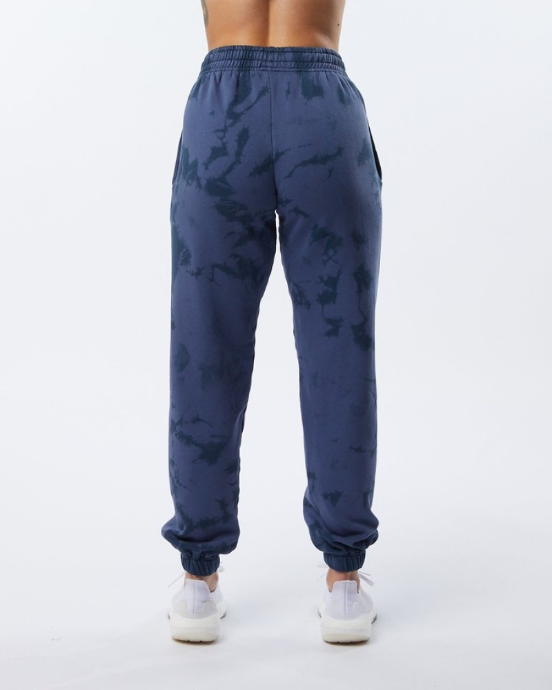 Pantaloni Jogger Dama Alphalete HCTS Bleumarin | 529401-SZM