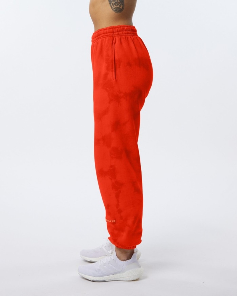 Pantaloni Jogger Dama Alphalete HCTS Rosii | 529837-MDQ