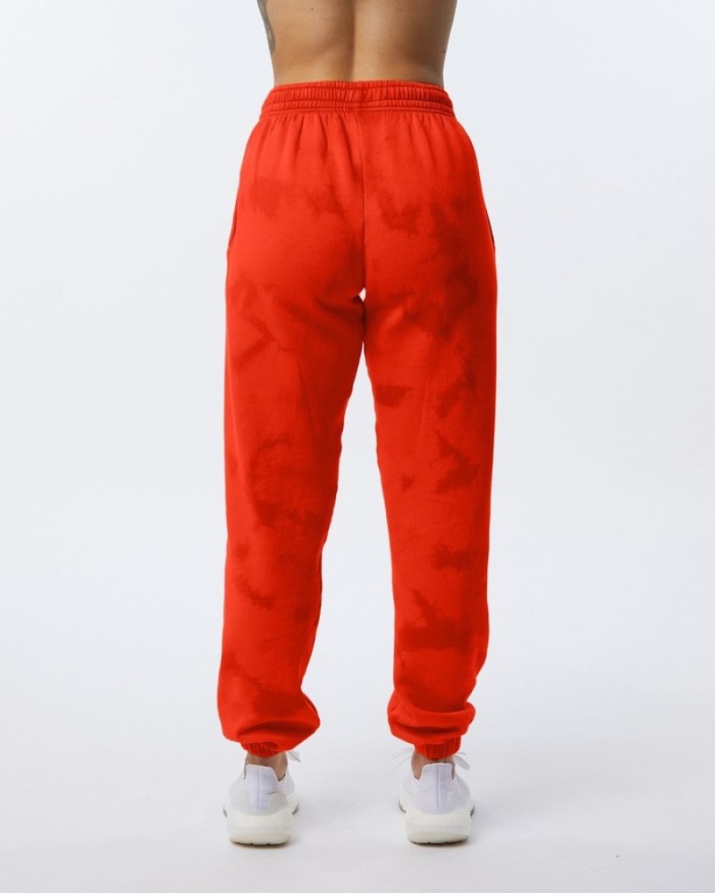 Pantaloni Jogger Dama Alphalete HCTS Rosii | 529837-MDQ
