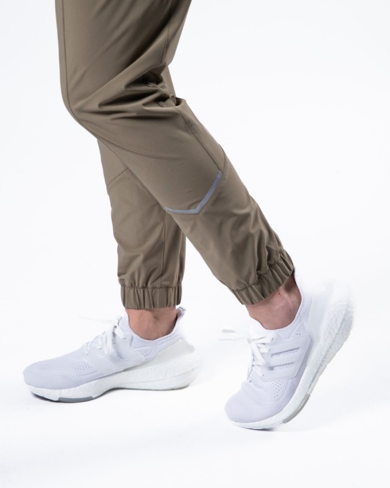 Pantaloni Jogger Dama Alphalete Studio Gri Maro | 826790-SZV