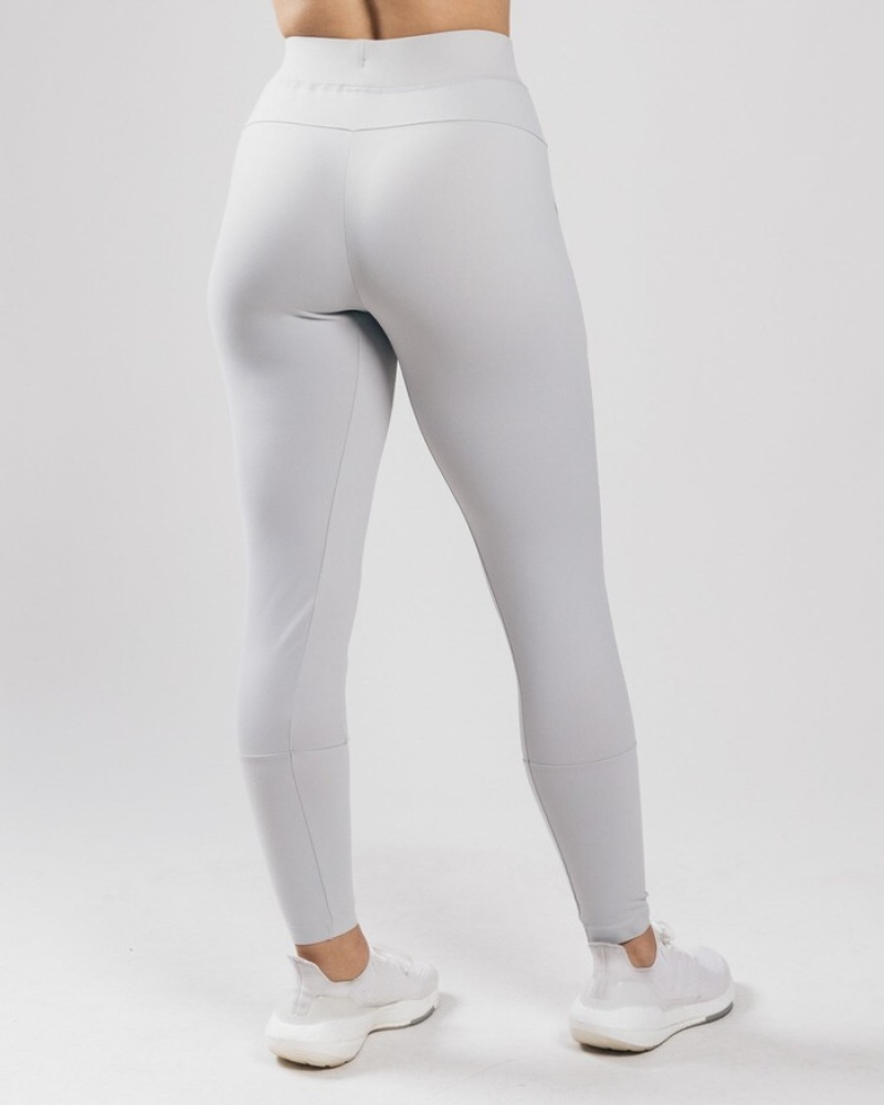 Pantaloni Jogger Dama Alphalete Trace Argintii | 485192-YVX