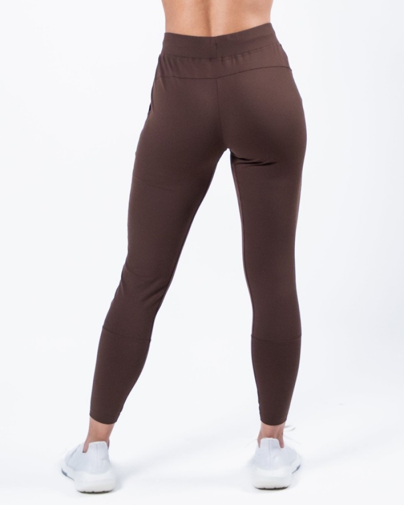 Pantaloni Jogger Dama Alphalete Trace Cafe | 543890-GBM