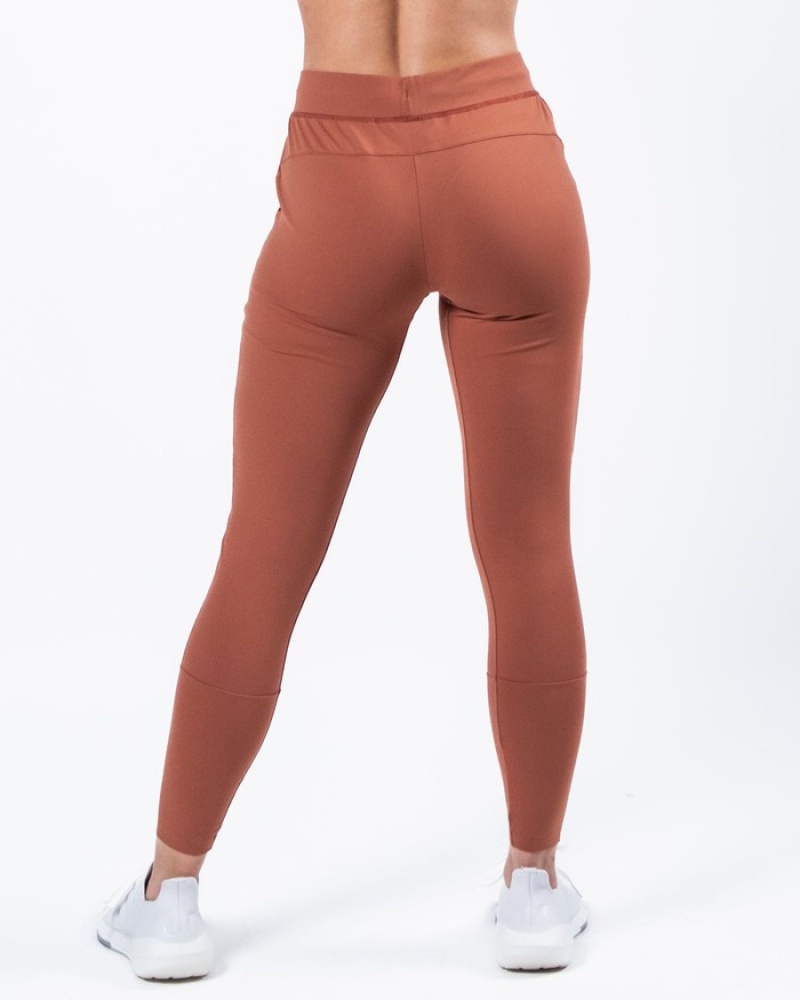 Pantaloni Jogger Dama Alphalete Trace Maro | 487360-ZWY
