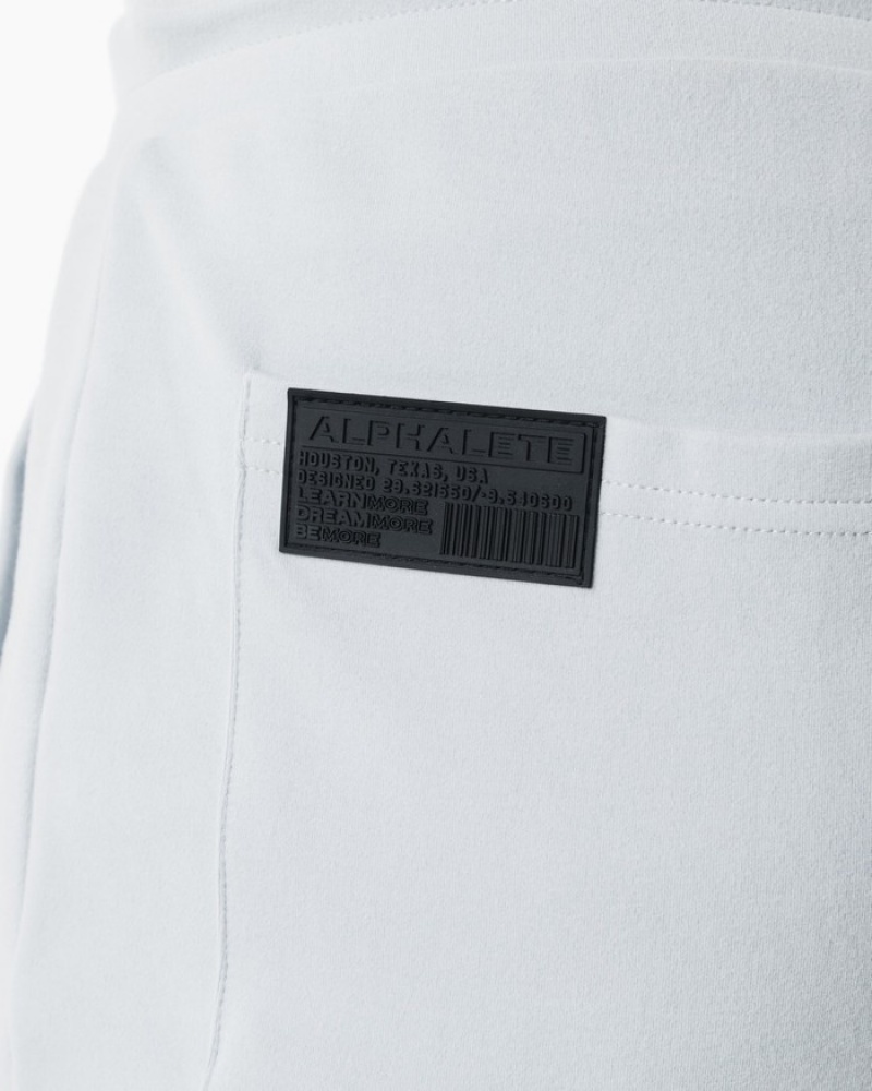 Pantaloni Scurti Barbati Alphalete Identity 6” Gri | 842197-ESK
