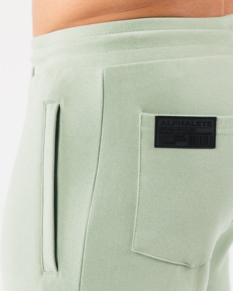 Pantaloni Scurti Barbati Alphalete Identity 6” Masline Verzi | 659487-LGM