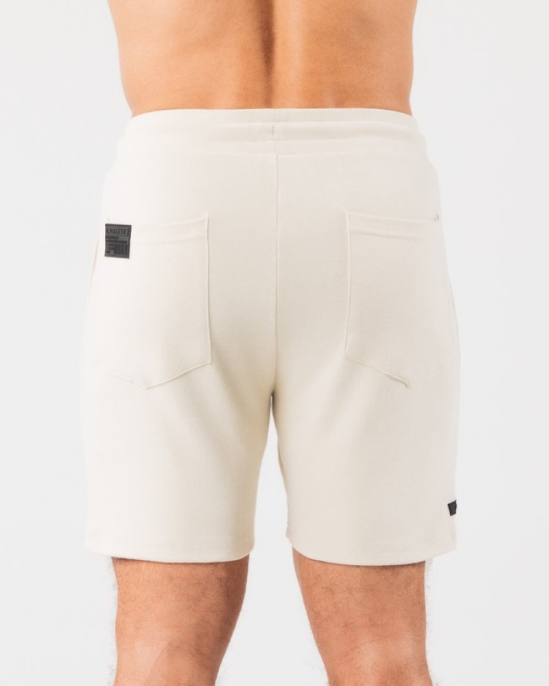 Pantaloni Scurti Barbati Alphalete Identity 6” Albi | 978150-AFN