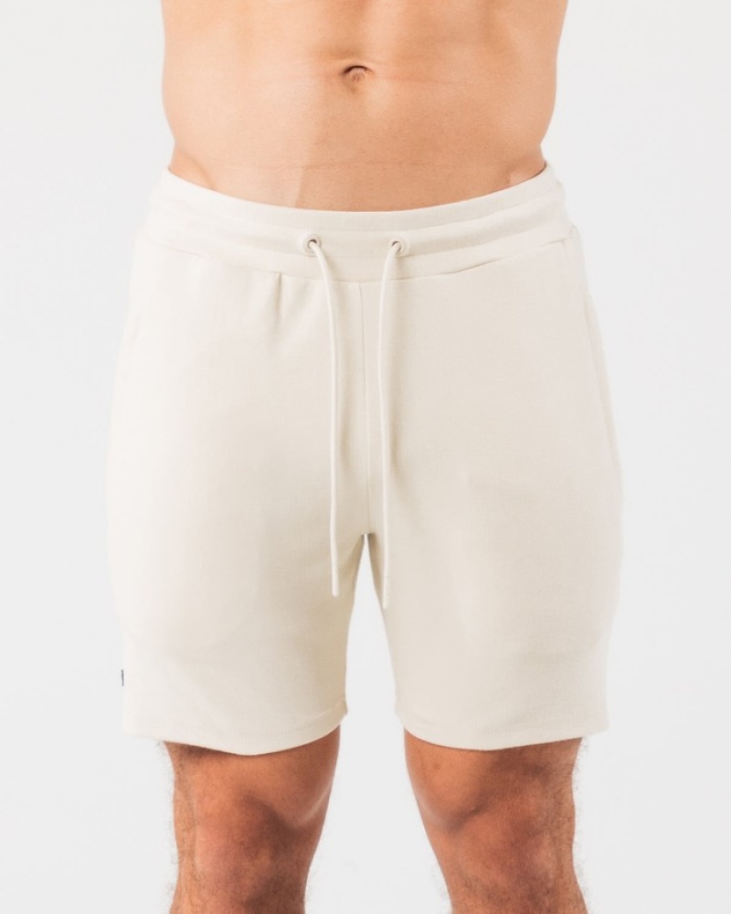 Pantaloni Scurti Barbati Alphalete Identity 6” Albi | 978150-AFN