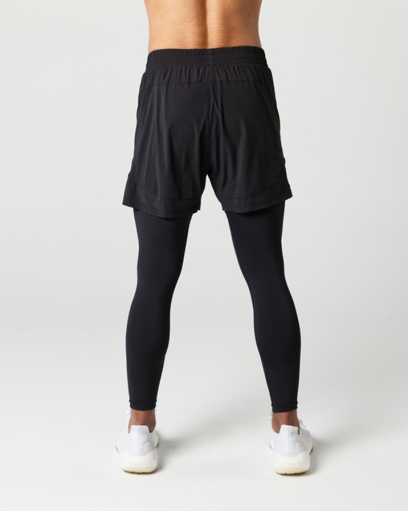 Pantaloni Scurti Barbati Alphalete Infinity 2-in-1 Speed 5.5